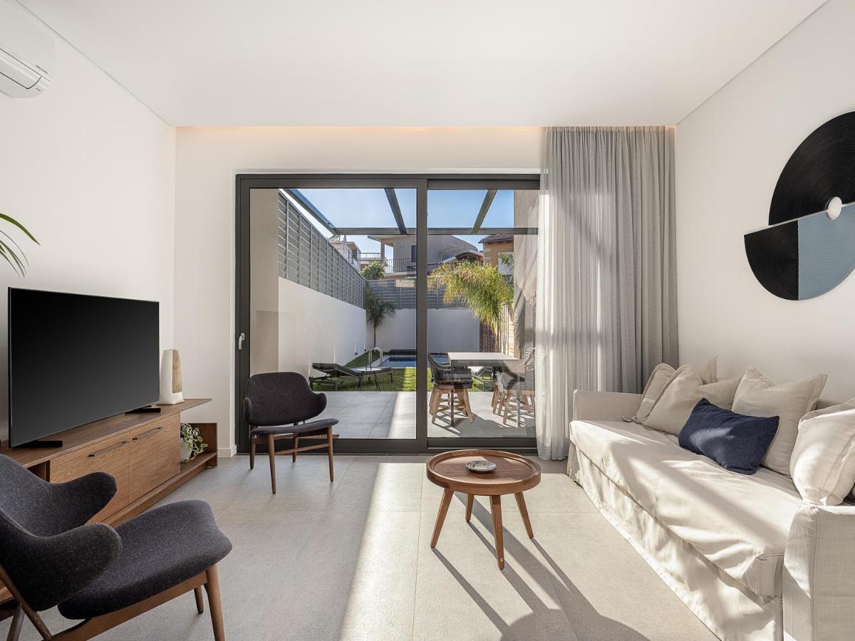 Jnv Luxury Villas Chrissi Akti Chania Exterior foto