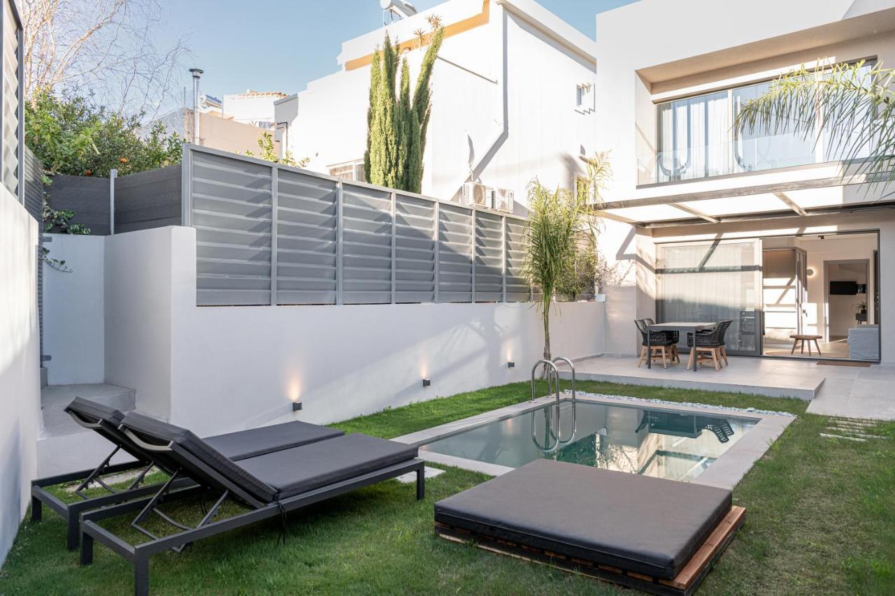 Jnv Luxury Villas Chrissi Akti Chania Exterior foto
