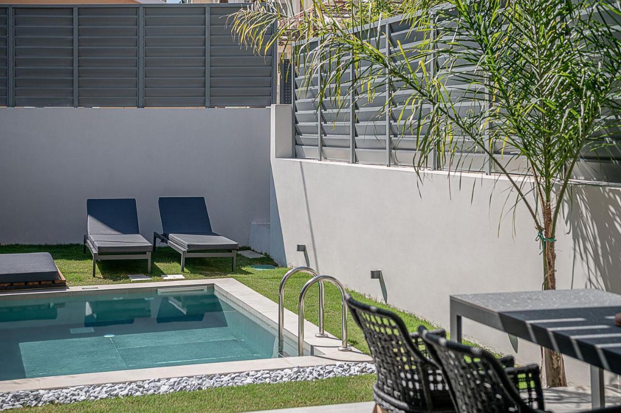 Jnv Luxury Villas Chrissi Akti Chania Exterior foto