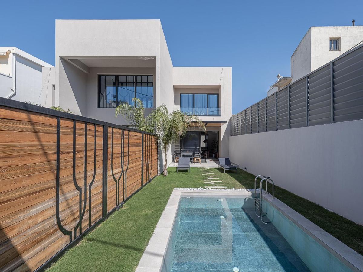 Jnv Luxury Villas Chrissi Akti Chania Exterior foto