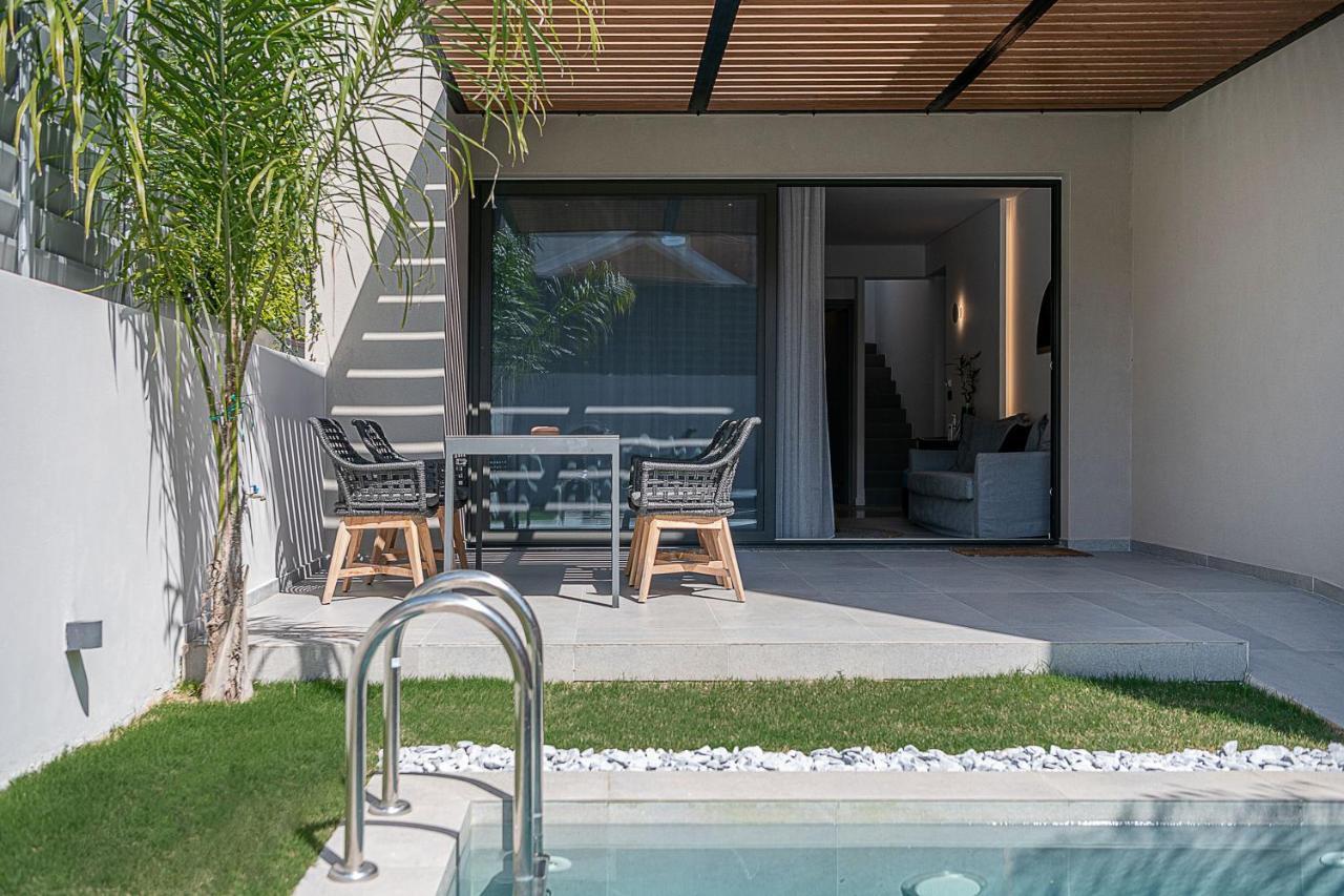 Jnv Luxury Villas Chrissi Akti Chania Exterior foto